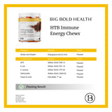 HTB Immunity Chews con trigo sarraceno Himalaya orgánico para absorción de nutrientes.