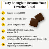HTB Immunity Chews uso diario para apoyo nutricional práctico.