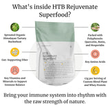 BIG BOLD HEALTH HTB Rejuvenate: batido vainilla suave, sabor agradable.