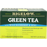 Bigelow té verde con arándano: bolsitas para infusión rápida y sabrosa