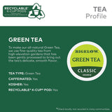 Té verde Bigelow para uso diario, pausa agradable