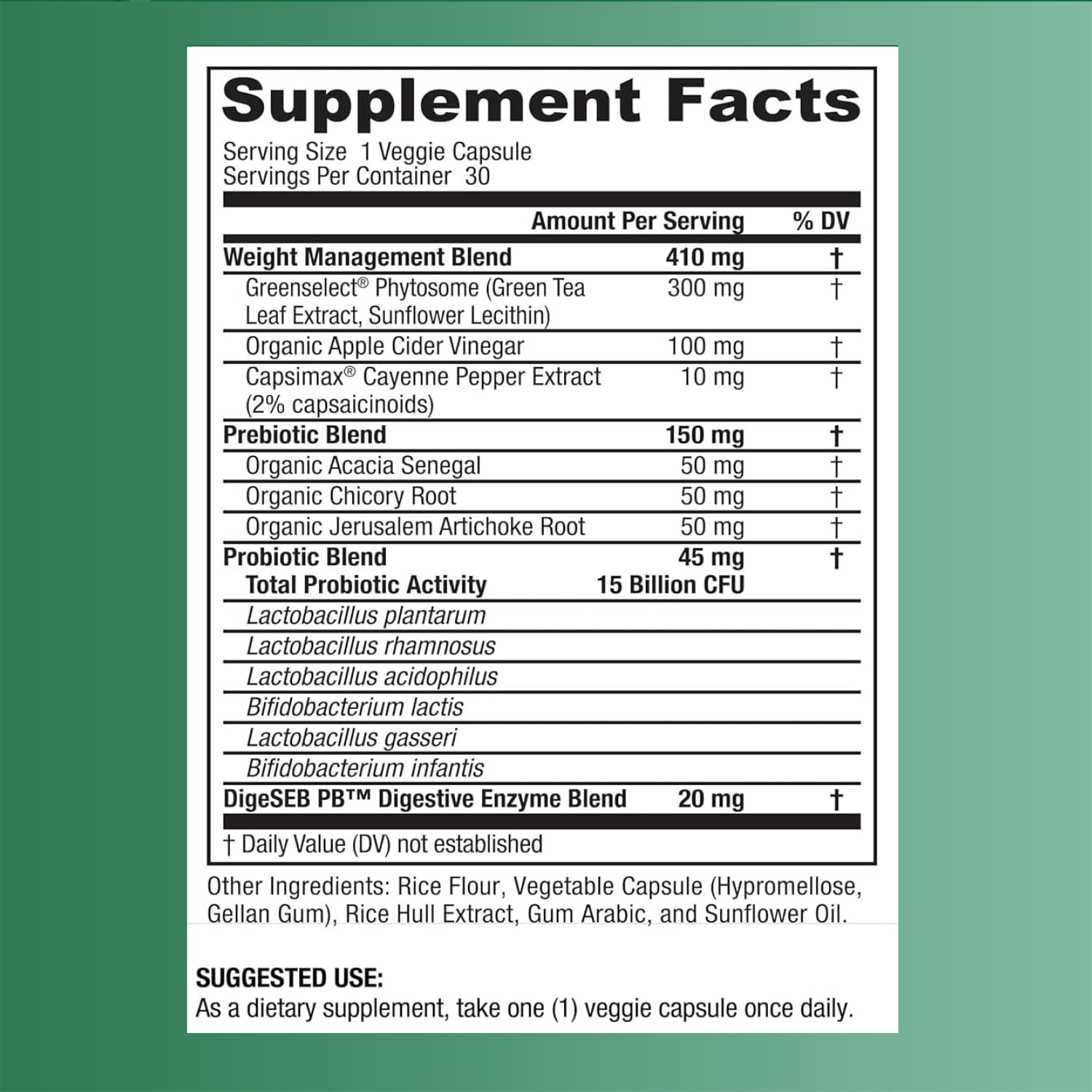 BIGJOHNLAB Thin30 comprimidos en blister para apoyo a la digestión cotidiana.