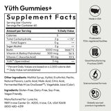BIGVITA Yuth Gomitas con Vitamina C y A para el cuidado del colágeno.