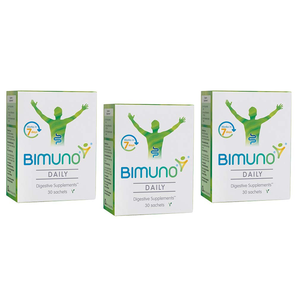 BIMUNO Immunity: sobres prácticos para uso diario y consumo rápido.