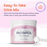 Fabricación en Estados Unidos para Binto Balance Inositol, control de calidad.