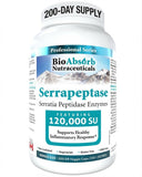 Bio Absorb Serrapeptase: cápsula de alta potencia para mejor absorción.