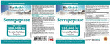 Bio Absorb Serrapeptase: empaque sostenible y fácil de almacenar.