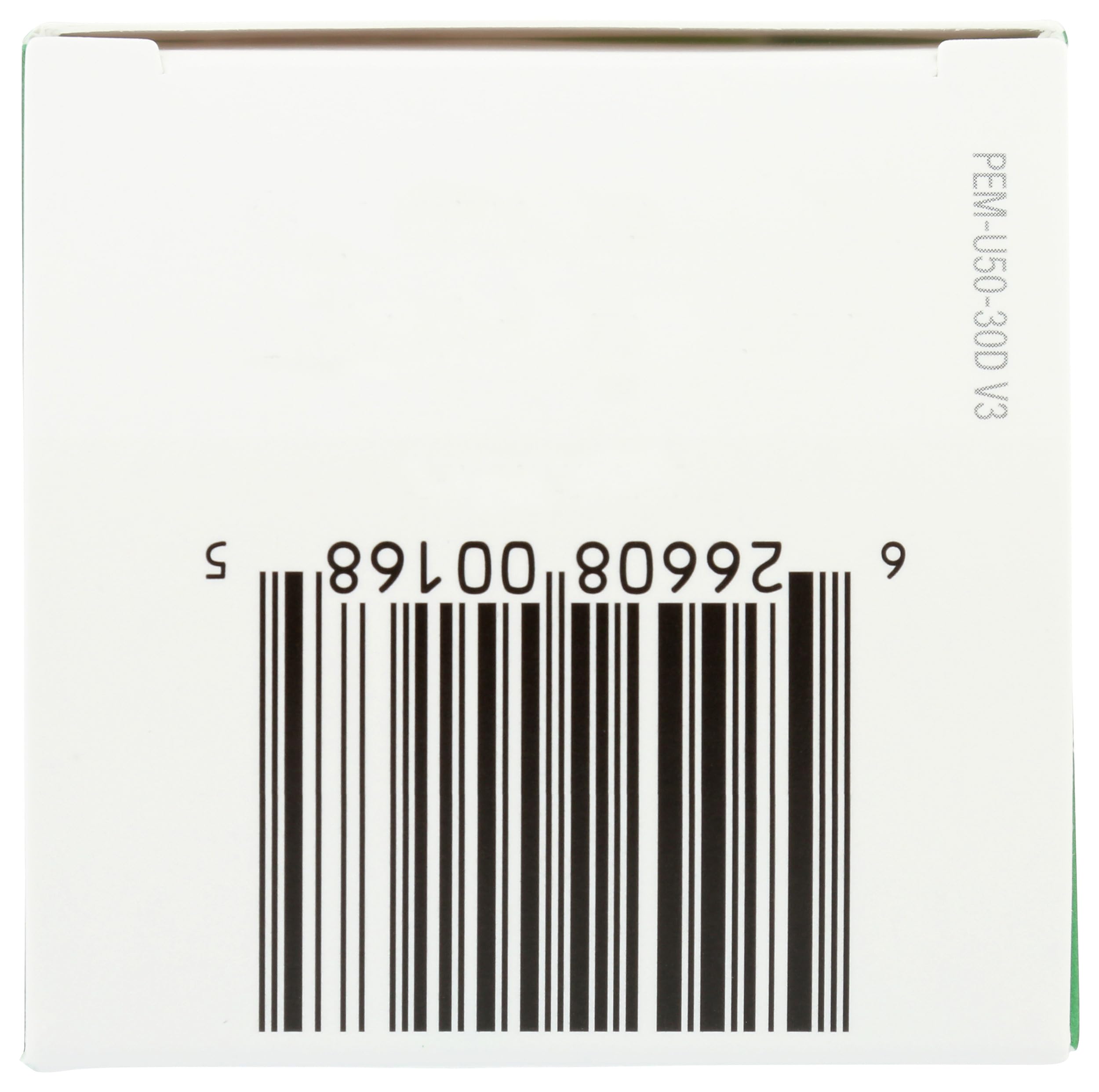 Bio-K Plus Dailycare: envase con ventana para verificar dosis y stock de probióticos.