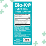 Bio-K+ probiótico hecho en Canadá, empaque FSC