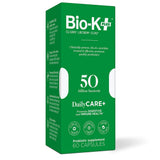 Bio-K Plus Probiótico Diario 50 mil millones: botella para soporte digestivo diario.