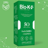 Bio-K Plus Probiótico Diario 50 mil millones: cápsulas para uso diario.