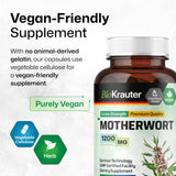 BIO KRAUTER detalle de cápsulas veganas con ingredientes de origen natural