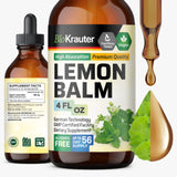 BIO KRAUTER Melisa Tintura botella: calma natural para la relajacion diaria