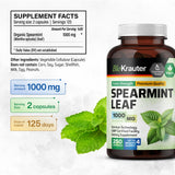 BIO KRAUTER Menta cápsulas de 1000 mg para uso diario.