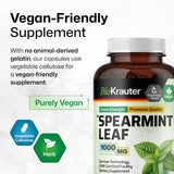 BIO KRAUTER Menta cápsulas diarias para dosis conveniente.