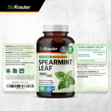 BIO KRAUTER Menta fórmula limpia con solo dos ingredientes simples.