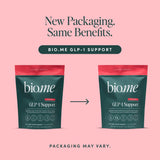 Bio.me GLP-1 Soporte: certificado por terceros y compromiso sostenible.