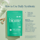 Bio.me Synbiotic 3-en-1 Envase digestivo: equilibrio suave del sistema digestivo.