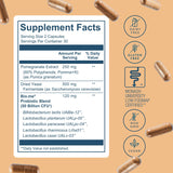 Bio.me Synbiotic 3-en-1 Etiqueta: información clara para consumo diario.