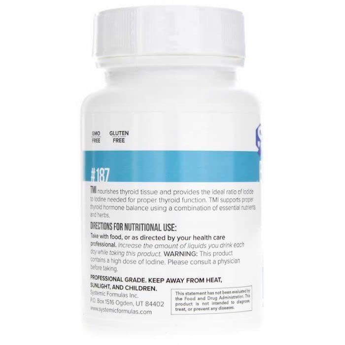 Bio Nutrient TMI etiqueta: información nutricional clara y útil.