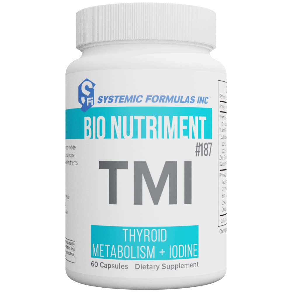 Bio Nutrient TMI tiroid-metabolismo: cápsulas para apoyar el metabolismo diario.