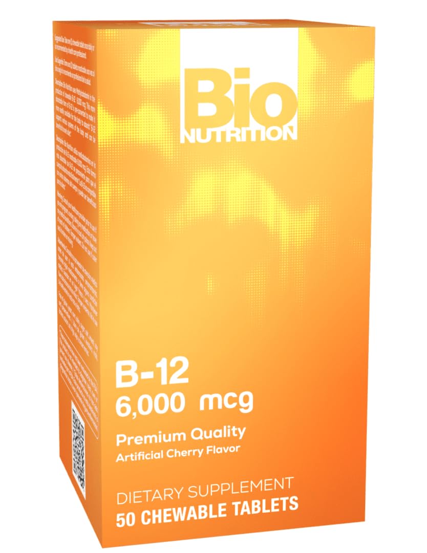 Bio Nutrition B-12 tableta sublingual se disuelve bajo la lengua para absorción rápida.