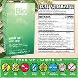 Bio Nutrition Bienestar Inmune con oregano, uso diario suave