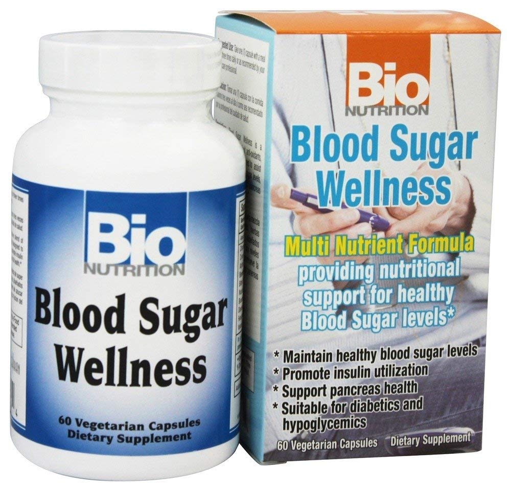 Bio Nutrition: botella que sugiere equilibrio de azúcar en sangre para la rutina diaria