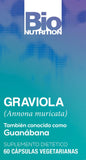 Bio Nutrition Graviola, etiqueta clara sin gluten para dietas específicas