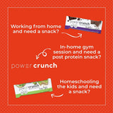 Power Crunch barra en envase individual, opción práctica para llevar