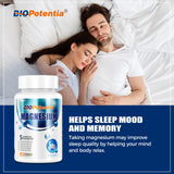 BIO POTENTIA Magnesium Complex empaque limpio y vegano diseño atractivo