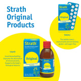 Bio-Strath frasco práctico, libre de lactosa y apto vegetariano