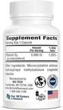 Bio-Tech Pharmacal D3-5: etiqueta de dosis 5000 UI