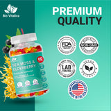 BIO VITALICA botella de gomitas de musgo marino lista para consumo diario