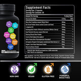 BIOACTIVE LABS mezcla herbal para concepción masculina y salud.