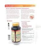 BioAstin Hawaiian Astaxanthin 12 mg cápsulas suaves para estilo de vida activo