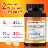 Biobor gominolas D3 K2 en tono amarillo para consumo diario.