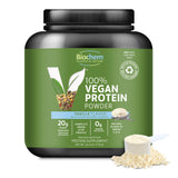 Biochem Proteína Vegana pote-frente, fuente de proteína vegetal para desayunos energéticos