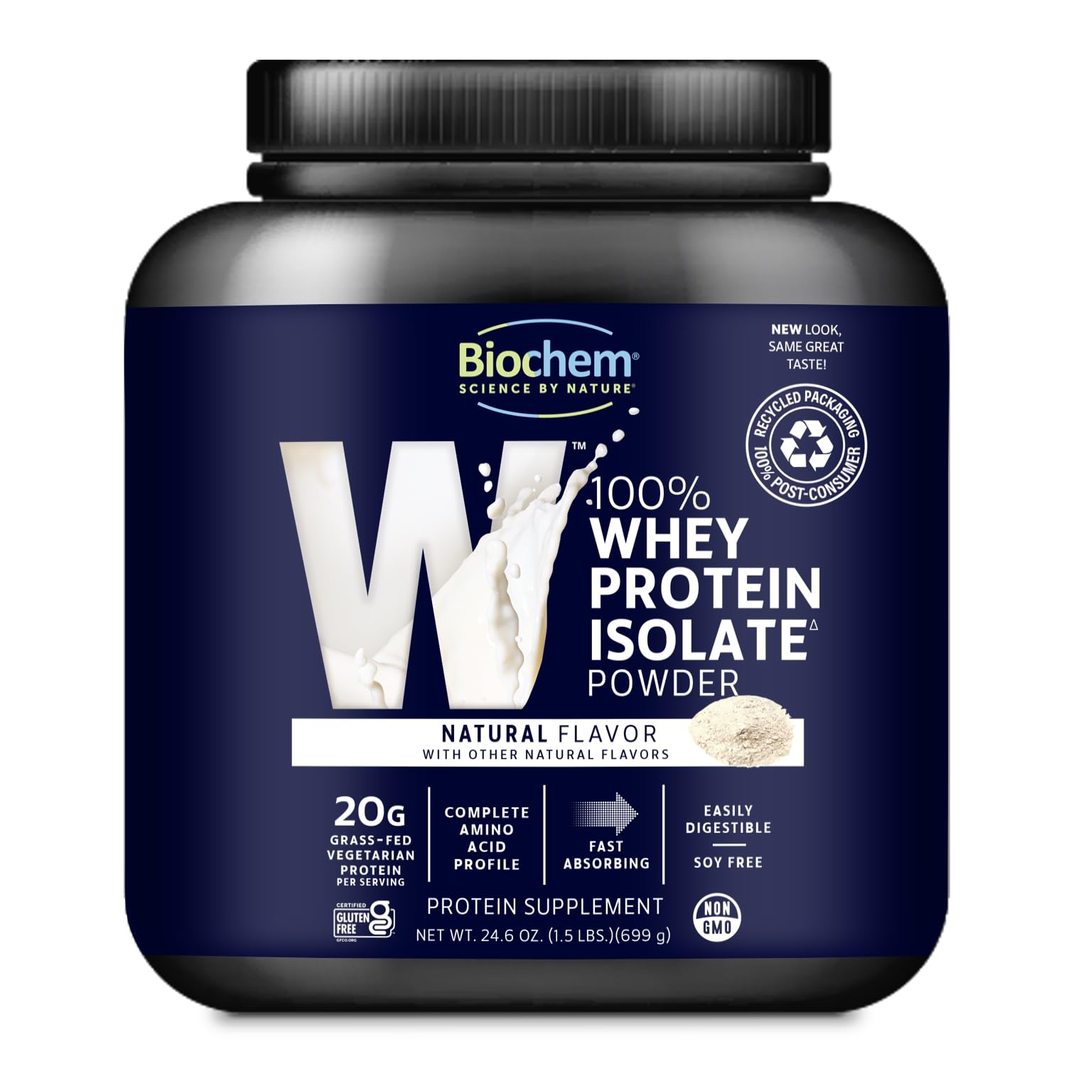 Biochem Proteína de Suero, mezcla rápida para batidos post-entrenamiento.