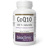 CoQ10 Bioclinic Naturals con aceite de salvado de arroz para absorción estable.
