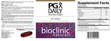 Bioclinic Naturals PGX Diarias Ultra Matrix: persona tomando una cápsula para uso diario
