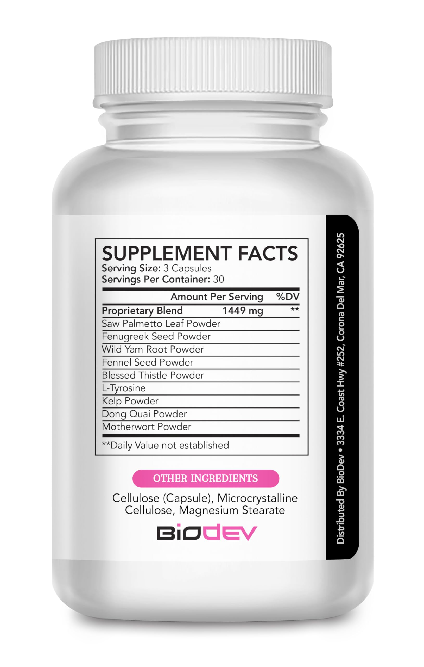 BIODEV Fasst silueta-curvas, refuerzo de volumen glúteos para un perfil más definido.