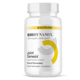 BioDynamix Joint Genesis, botella frontal, apoyo diario para movilidad más suave.