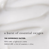 Oxygen Boost purificando poros y mejorando la luminosidad de la piel
