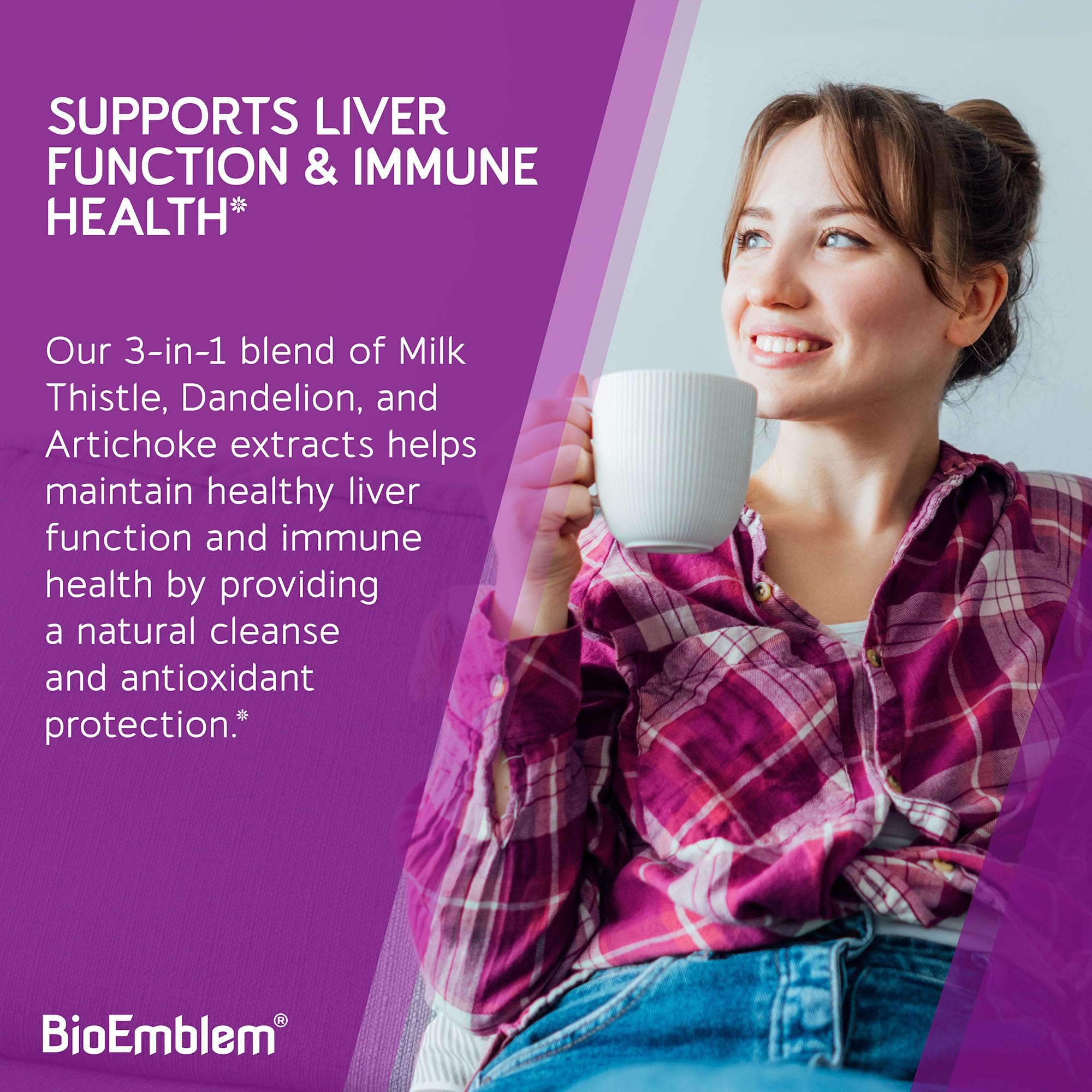 BioEmblem extracto de diente de león para apoyo digestivo
