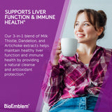 BioEmblem extracto de diente de león para apoyo digestivo