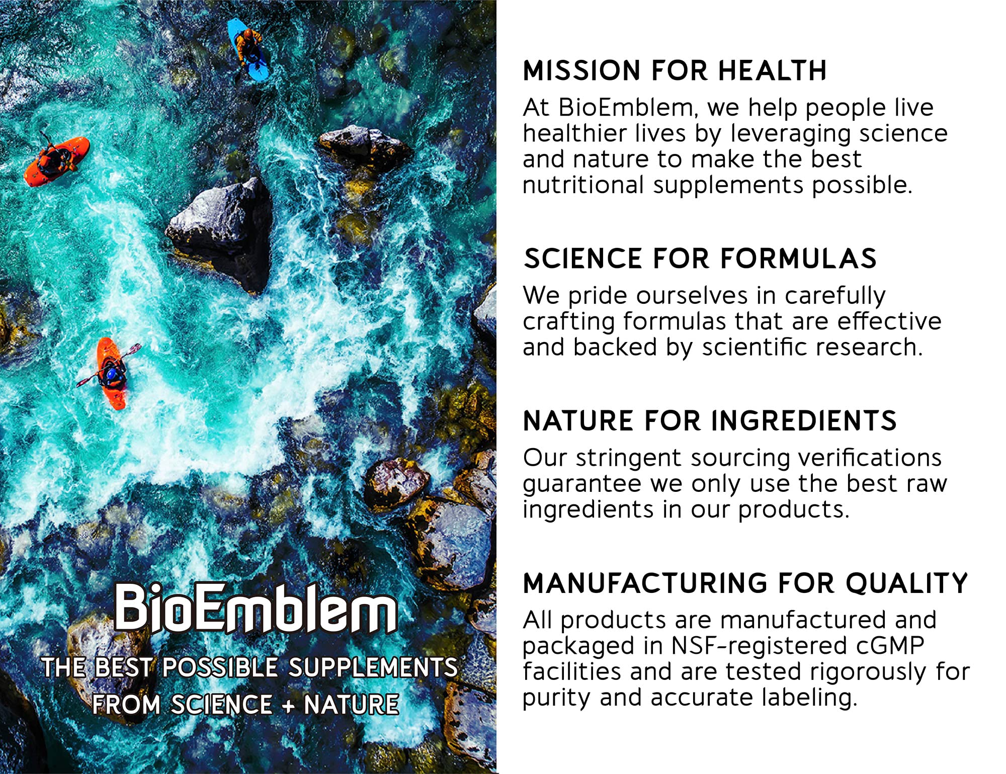 BioEmblem fórmula científica para apoyar el descanso.