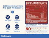 BioEmblem krill con astaxantina, antioxidantes para el bienestar