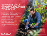  BioEmblem Triple Magnesium Complex uso diario y apoyo enzimático