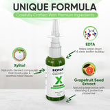 BioFilm Clear-X frasco de 60 ml listo para uso diario
